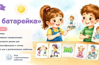 Игра «Моя батарейка»: учим ребёнка понимать себя